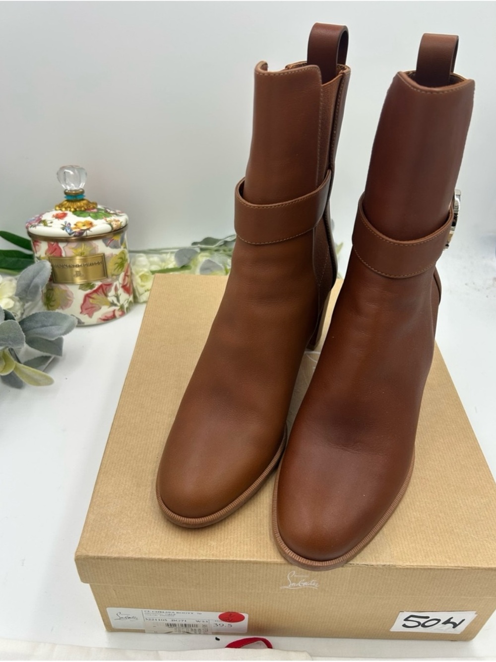 Christian Louboutin
CL logo Chelsea boots size 39.5 made in Italy - Picture 9 of 9
